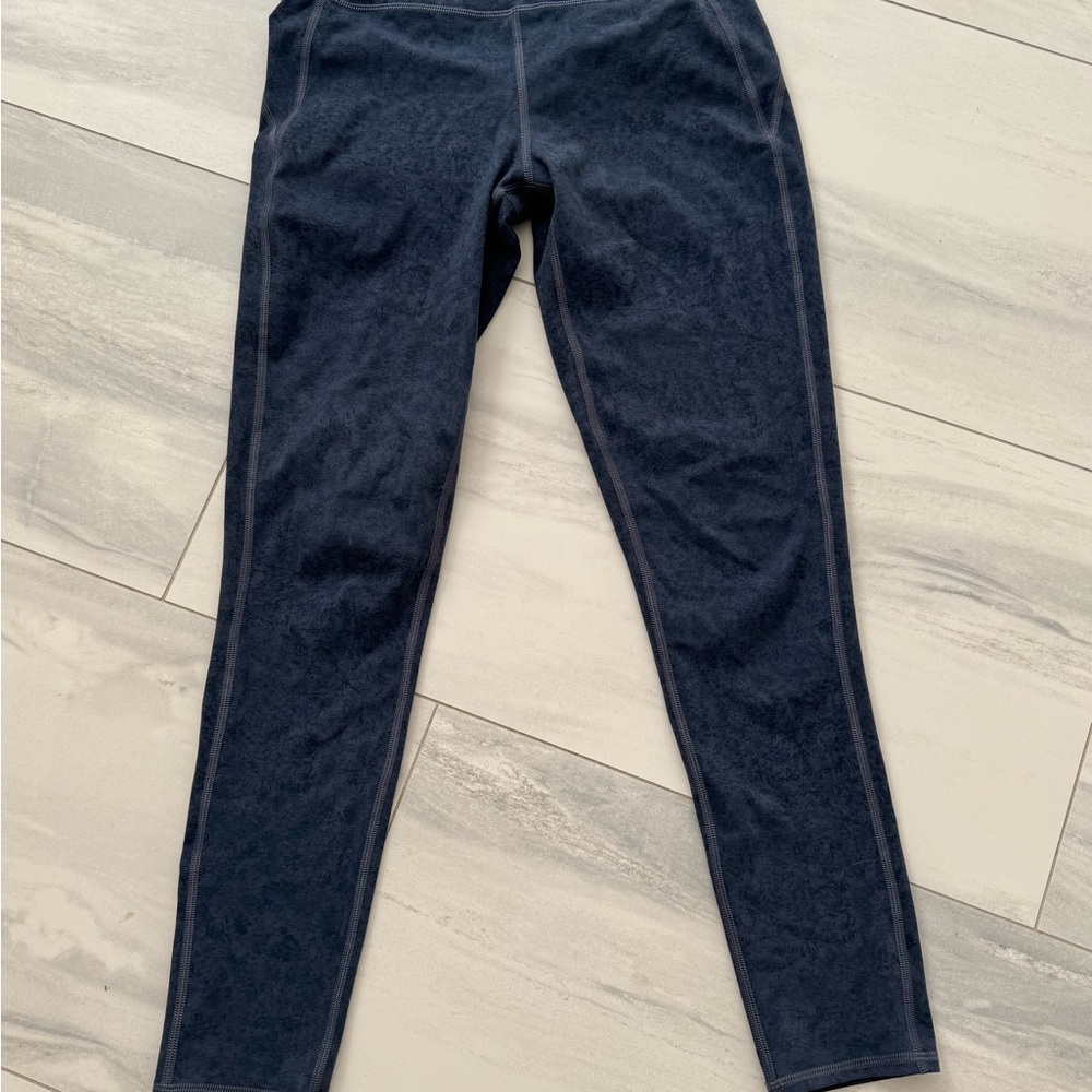 Vuori Pace High Rise Dark Blue Leggings - Picture 7 of 7